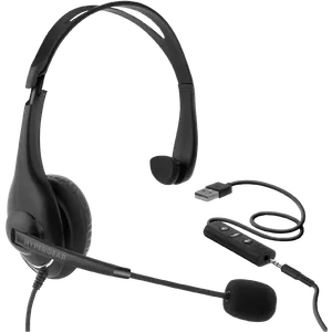 Audífonos de Diadema Profesionales con Cable HyperGear V100 Office
